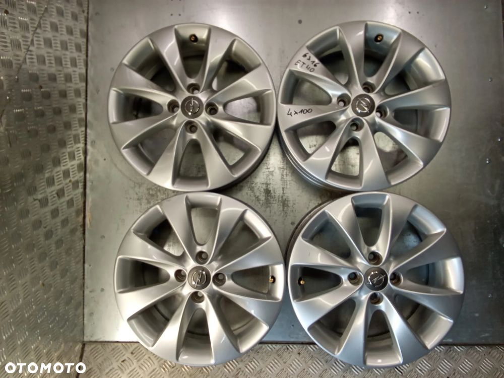 Felgi Opel Corsa D E Adam Karl 6Jx16 et40 4x100 - 1