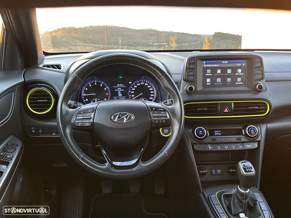 Hyundai Kauai 1.0 T-GDi Premium Pele/Tec Lima+Nav+Vision - 11