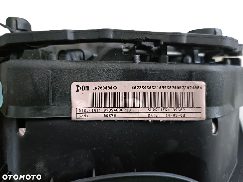 FIAT GRANDE PUNTO 05-12 r. PODUSZKA POWIETRZNA KIEROWCY AIRBAG 07354606210 + - 4