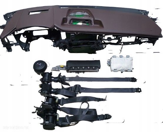 komplet poduszki deska pas pasy mazda cx30 - 1
