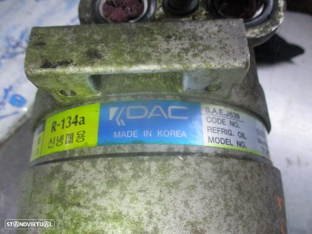 Compressor AC 714978 CHEVROLET AVEO 2008 1.4I CHEVROLET KALOS 2007 1.4I 95CV 5P CINZA GASOLINA DAC - 6