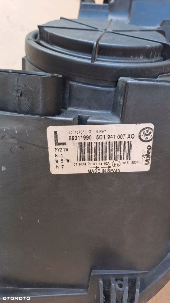 VW POLO 4 2005--- LEWA LAMPA ŁADNA CAŁA UŻYWANA 6Q1941007AQ - 4