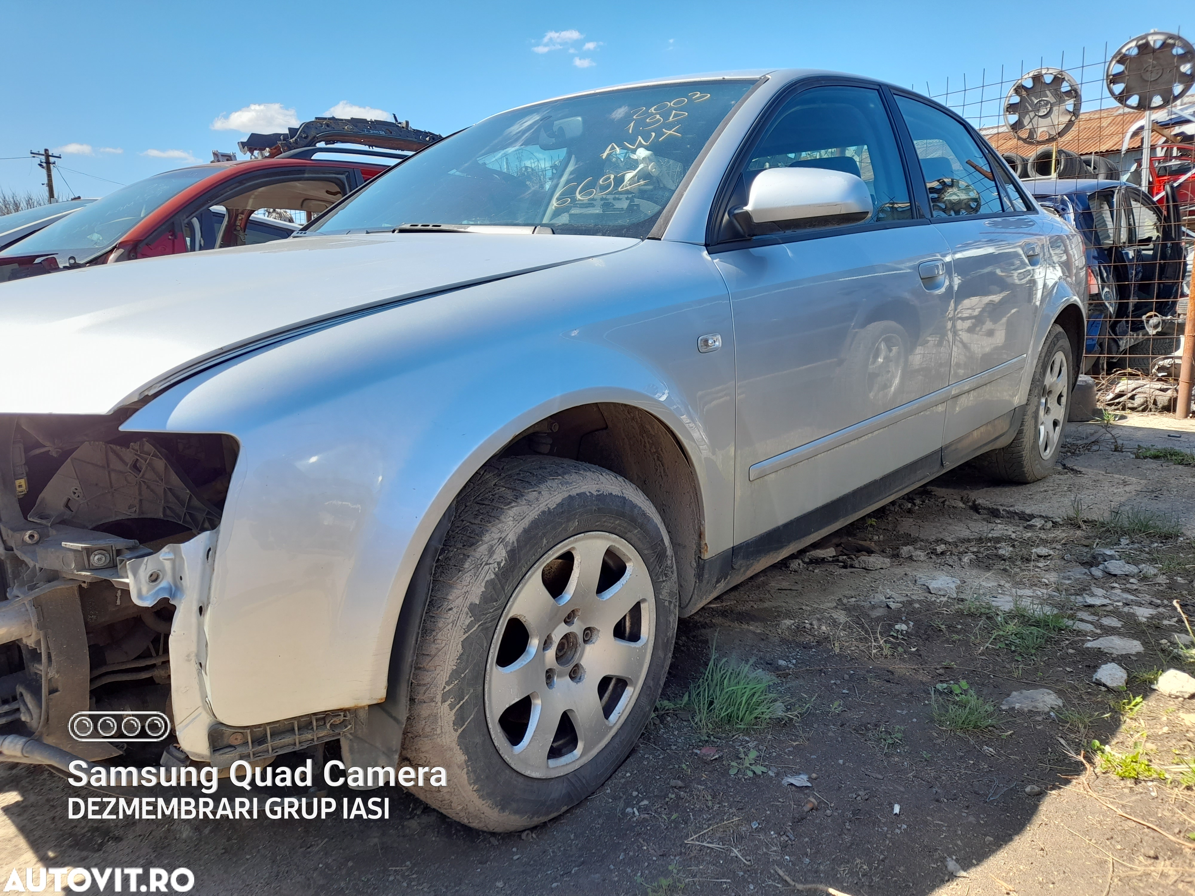 Capota Motor Audi A4 B6 2003 Berlina Gri - 2