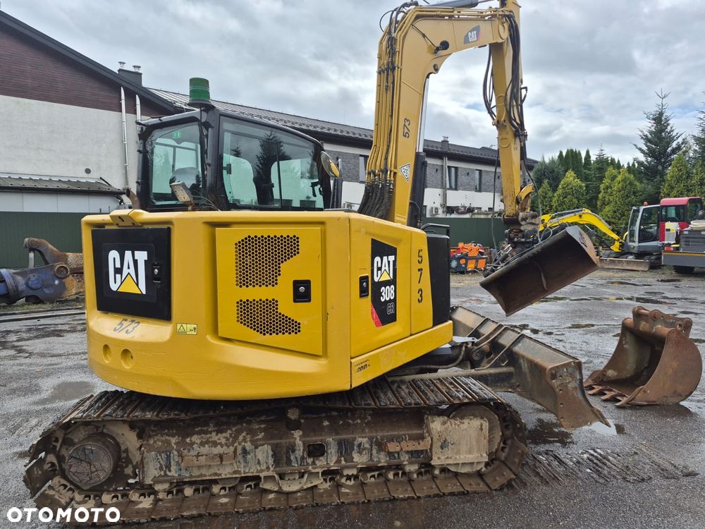 Caterpillar Caterpillar 308 CR, 2019r. QH i 2łyżki skarpowa hydrauliczna i do kopania. - 4
