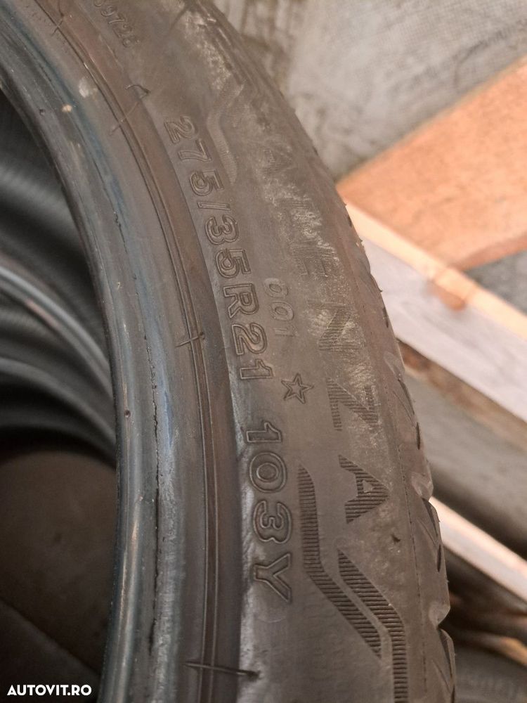 2 anvelope 275/35 R21 Bridgestone runflat - 4