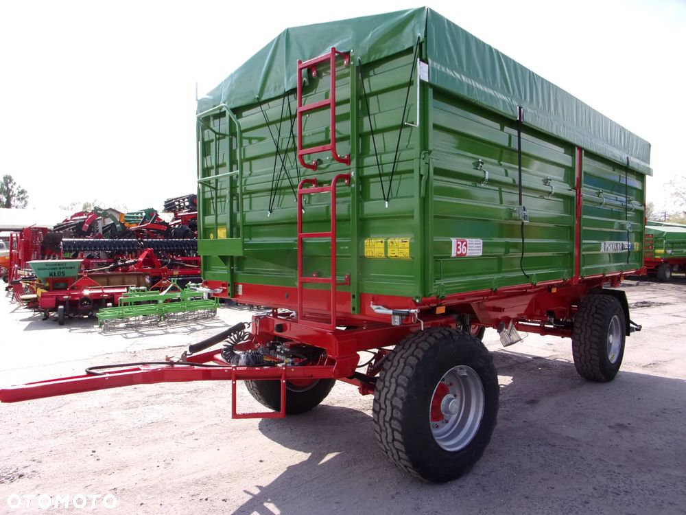 Pronar Przyczepa dwuosiowa paletowa PRONAR PT680 -14t, PT612 -12t, PT612L -12t, wywrotka z trójstronnym wywrotem, przyczepa ciężarowo-rolnicza - 20