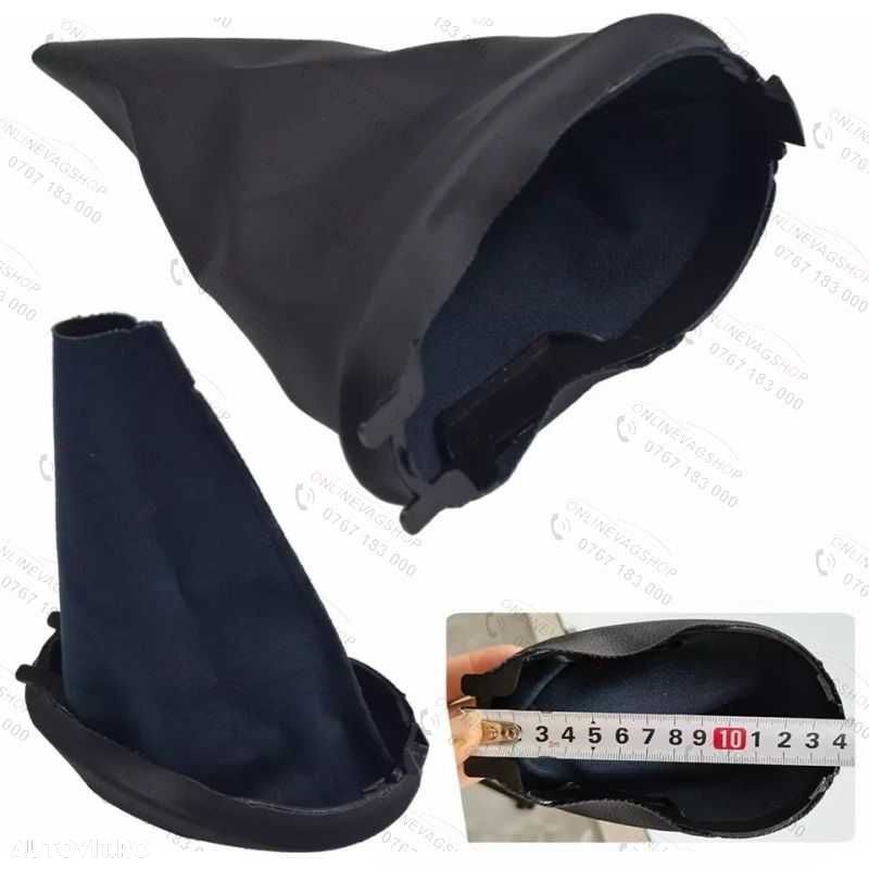 Nuca piele + manson schimbator Dacia Logan 2004-2012, Renault Clio 2 - 8
