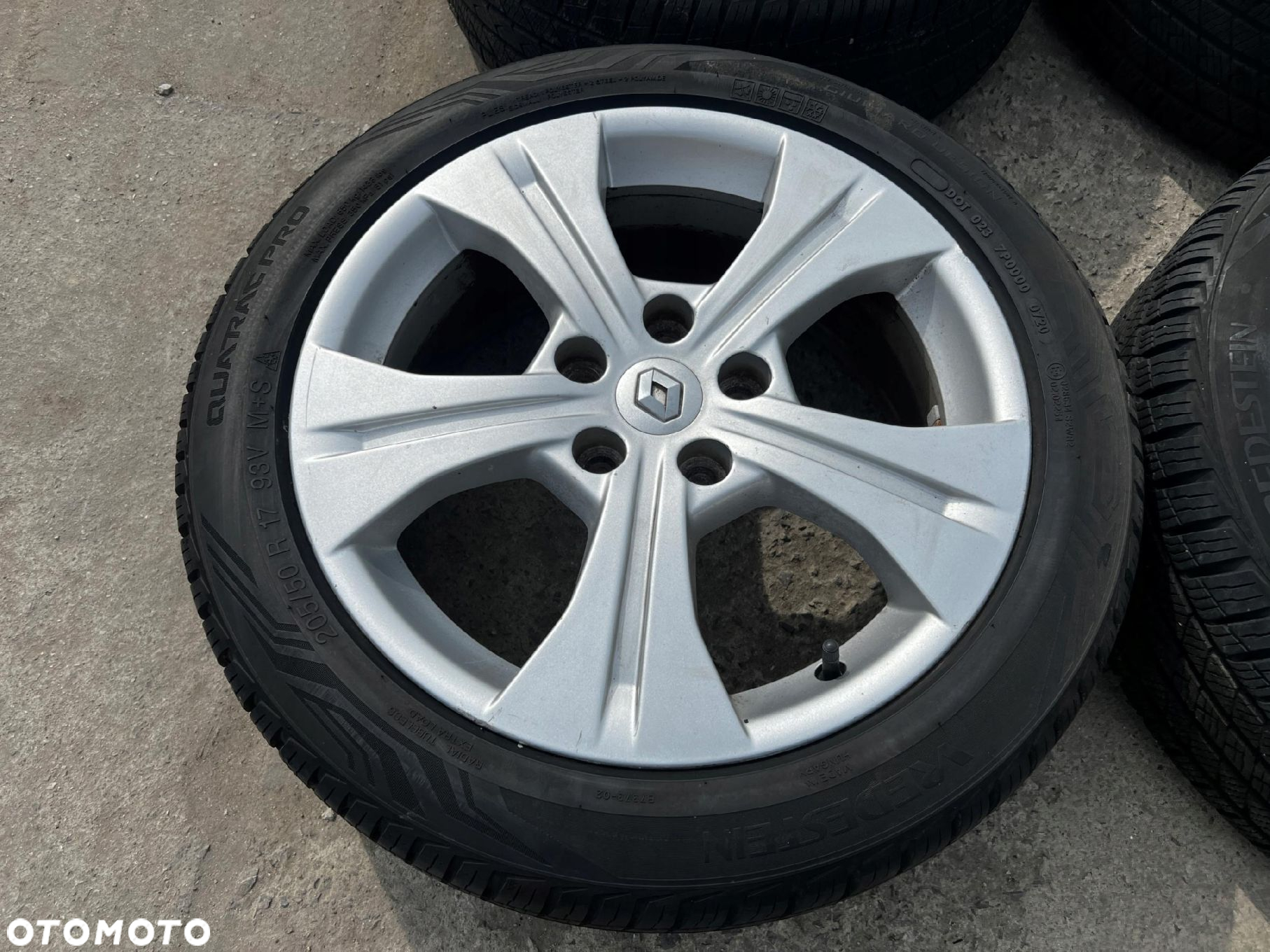 KOŁA FELGI OPONY CAŁOROCZNE RENAULT MEGANE III 205/50 R17 - 2