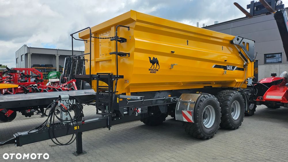 Wielton Przyczepa rolnicza skorupowa PRC-2HPK/W14, 14 ton KONISCH, nowa, gwarancja 24 m-ce! - 1