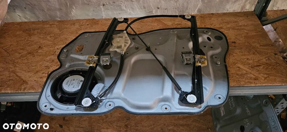 VW Caddy 2K III 2003- Plansza drzwi przednia lewa Podnośnik szyby przód lewy Silniczek podnośnika Głośnik drzwi Moduł Sterownik 1K0959793C 1T0959701 EUROPA - 8