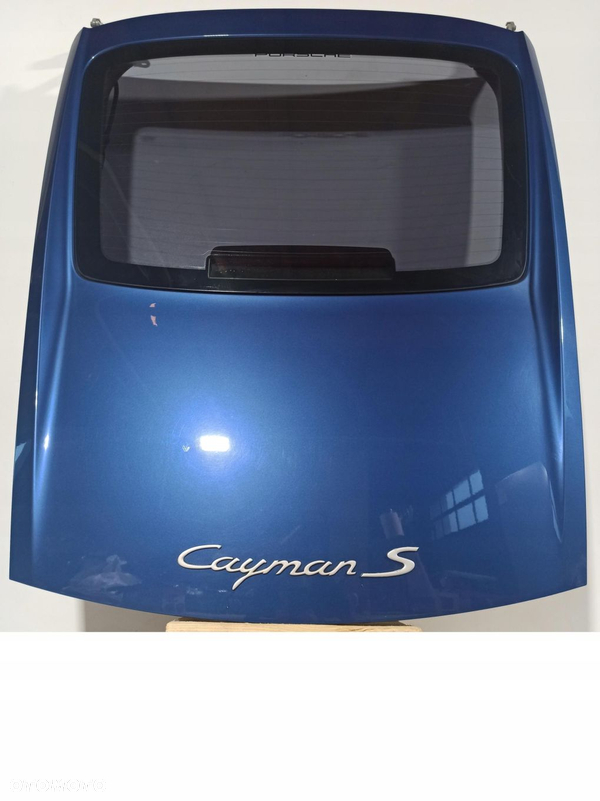 KLAPA BAGAŻNIKA PORSCHE CAYMAN 987 Cobalt Blau