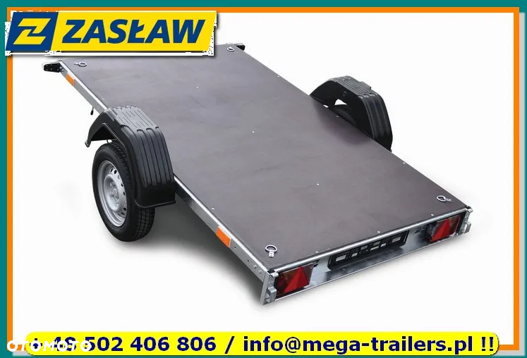 Zaslaw Przyczepa Samochodowa DMC do 750 KG BURTY UCHYLNE OCYNK !!! - 32