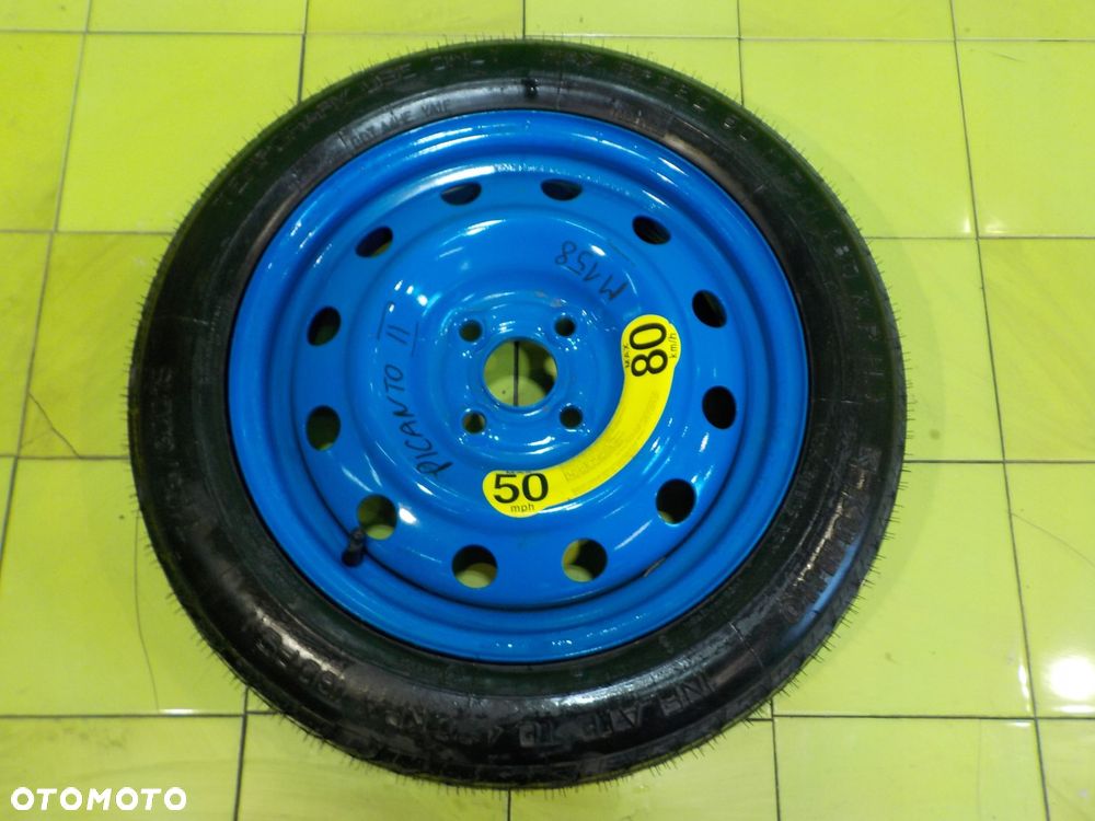 KIA PICANTO II kolo dojazdowe 125/80/15 4x100 - 13