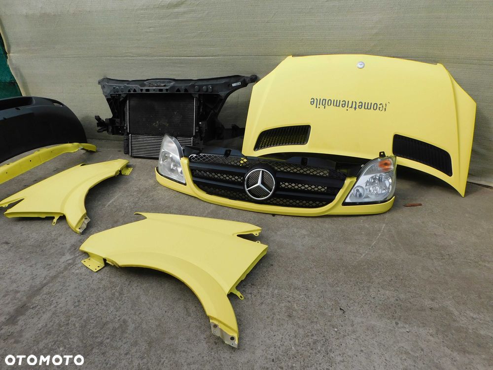 Sprinter 906 maska zderzak lampy błotniki chłodnice przód kompletny - 3