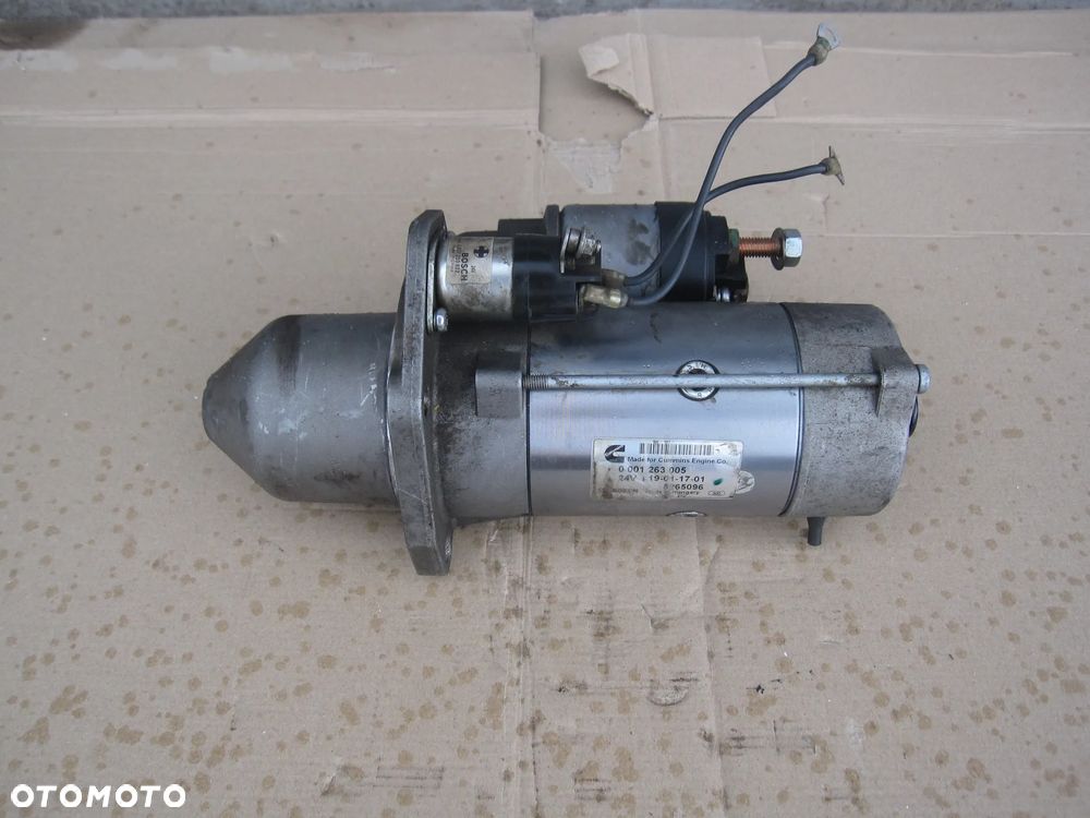 Rozrusznik starter Cummins iveco 0001263005 24v 5265096 oryginał