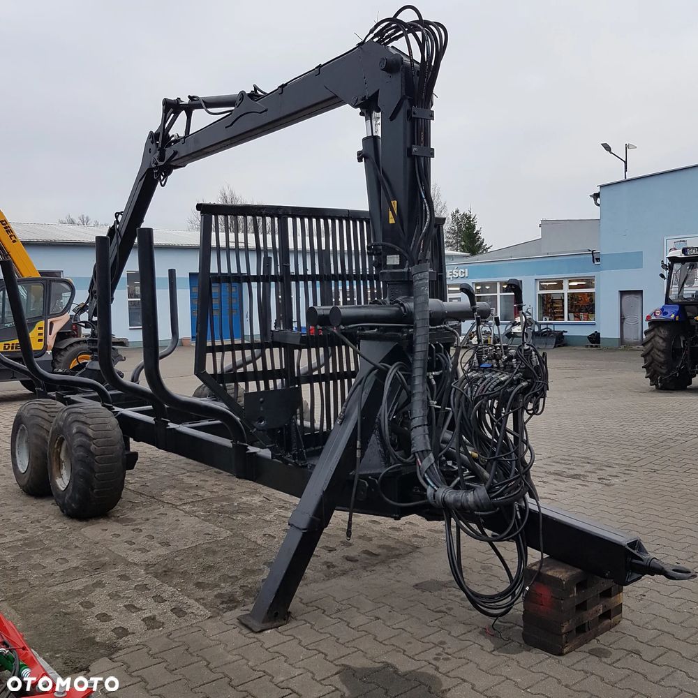 Inny Przyczepa leśna PALMS 12 ton - 4