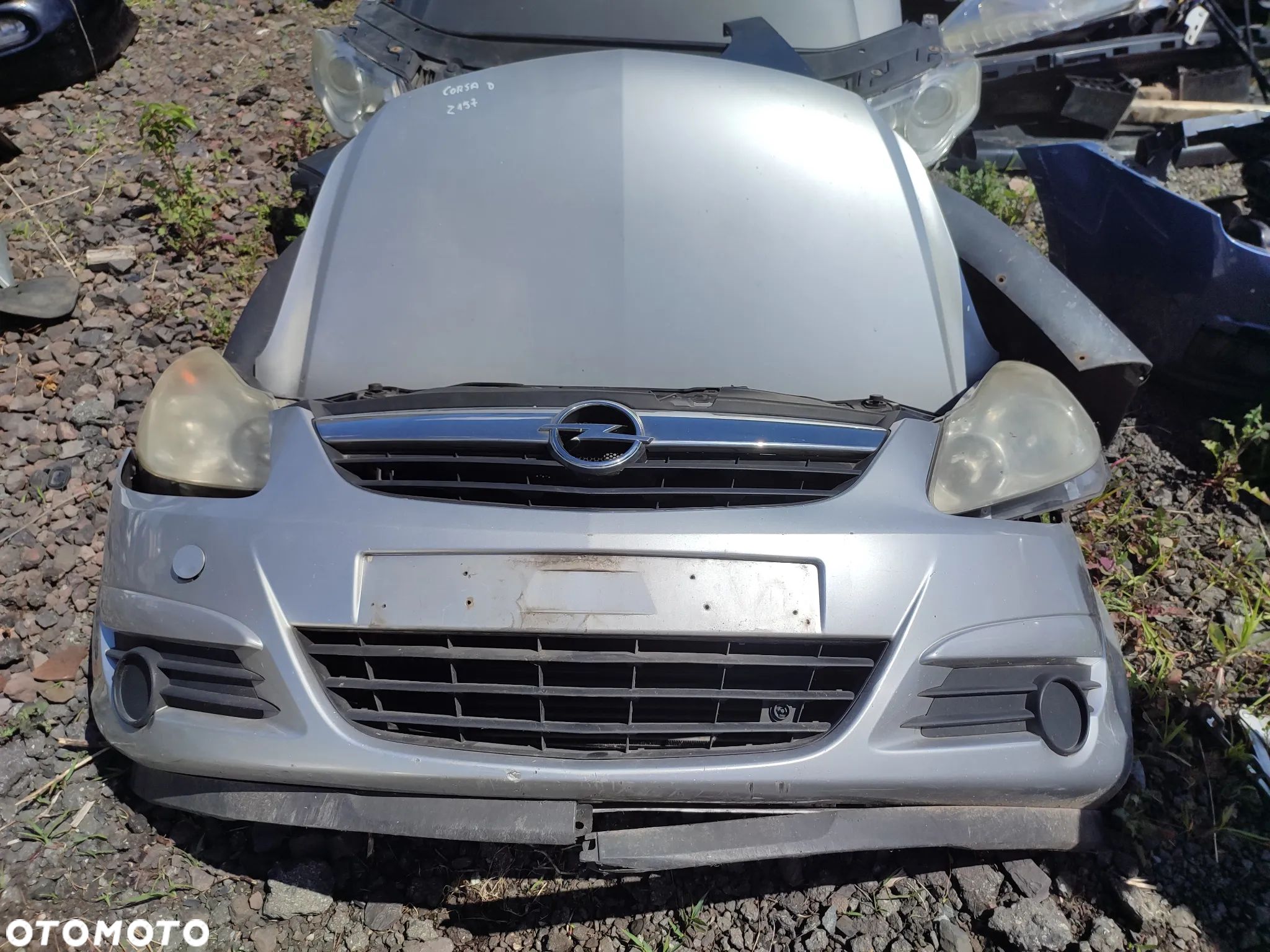 Opel Corsa D przód kompletny kolor Z157 - 1