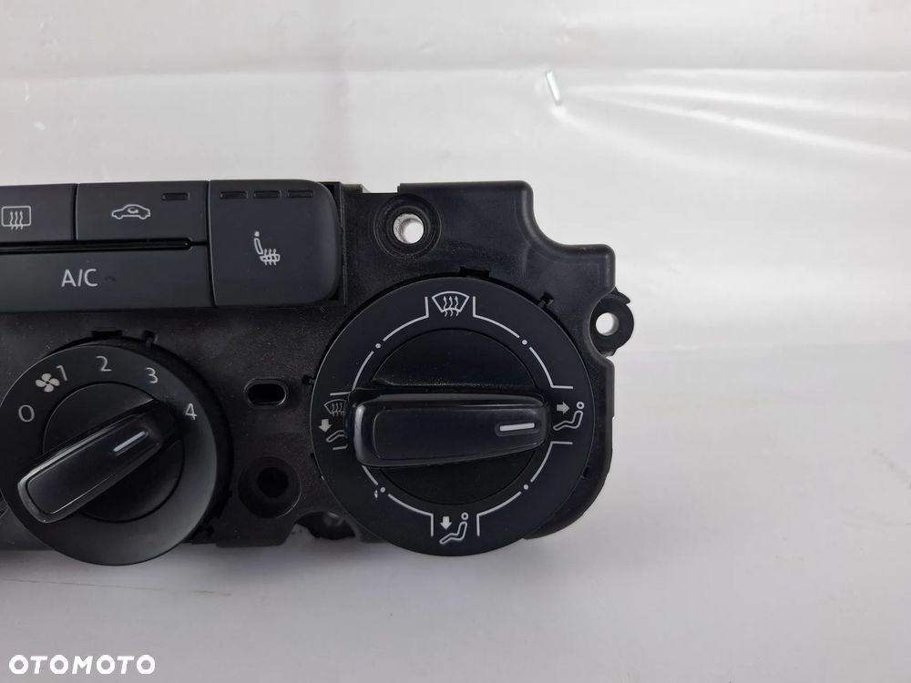Panel Sterownik Klimatyzacji Klimy Nawiewu VW Jetta 5C 5C0820047CE USA - 3