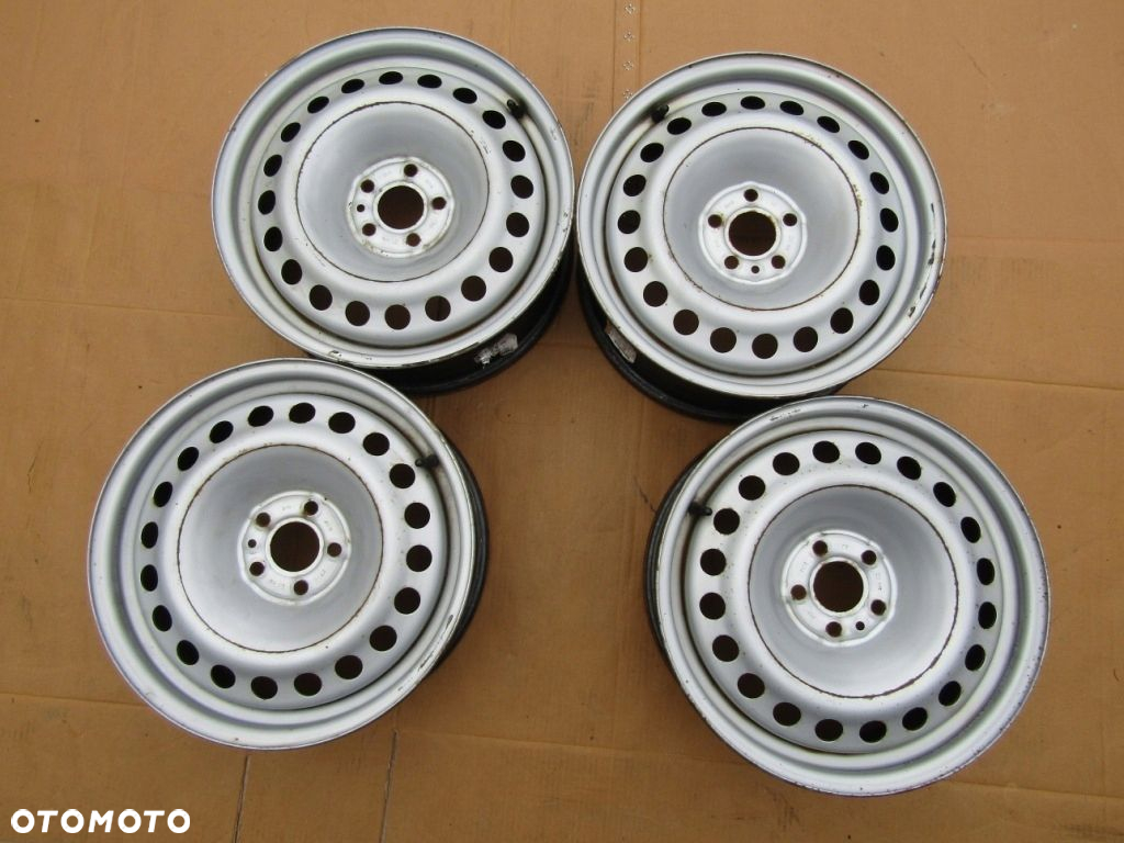 4x Felgi 16 Fiat 500L Tipo II Doblo Opel Combo D 6j 5x98 ET36,5 / oryginał - 9