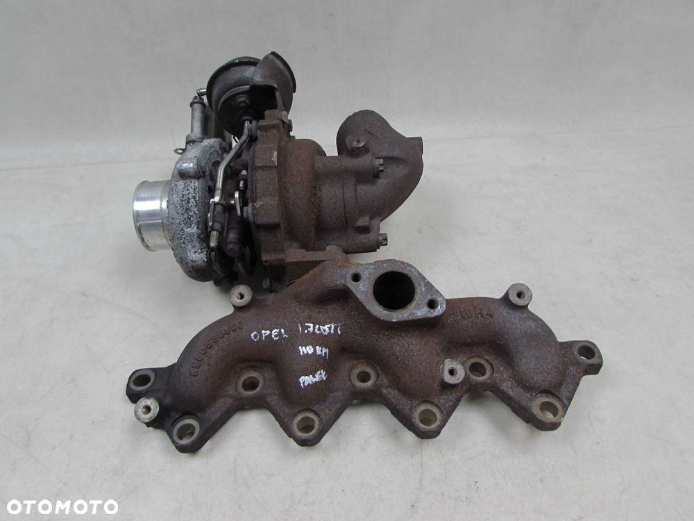 OPEL ASTRA J ZAFIRA B 1.7 CDTI TURBO TURBOSPREZARKA 8980536744 - 2