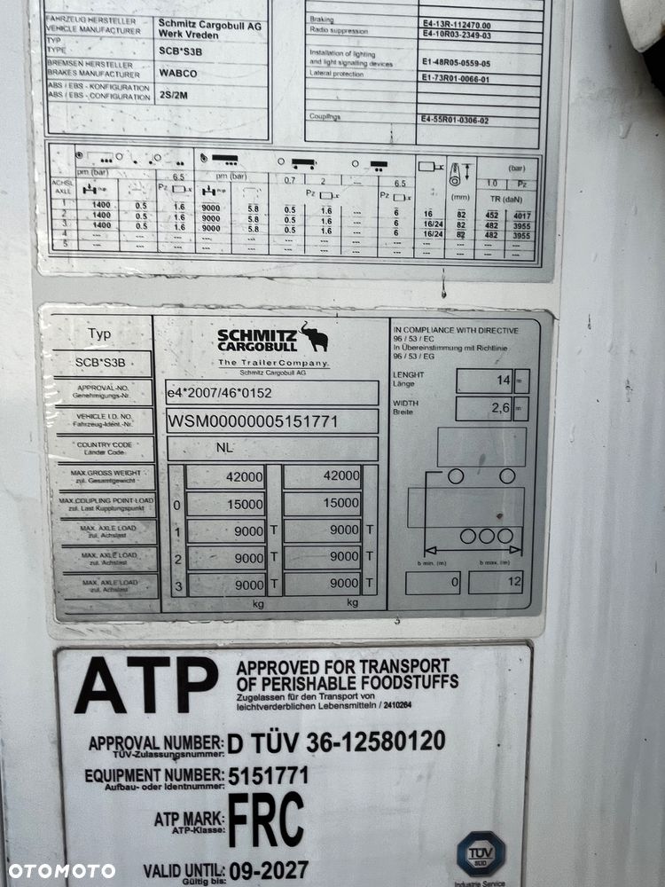 Schmitz Cargobull Chłodnia // Doppelstock // Oś podnoszona // Kosz Paletowy // Idealna!!! - 20