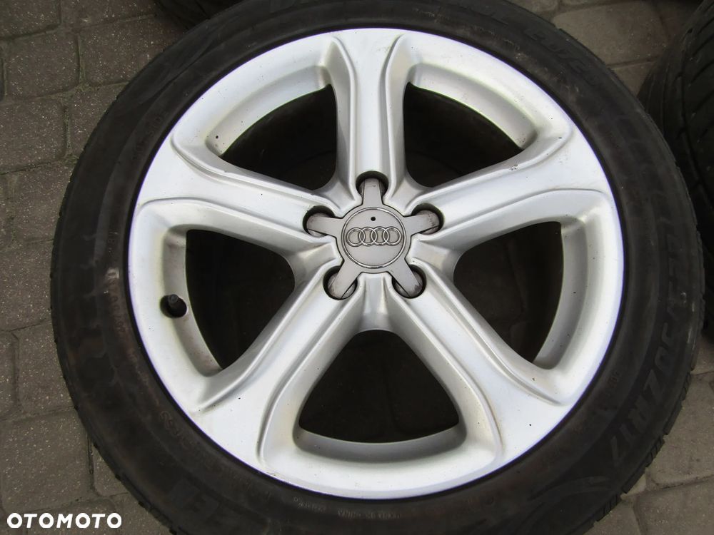 KOŁA FELGI ALUMINIOWE R17 AUDI 5X112 ET 45   07 15R - 4