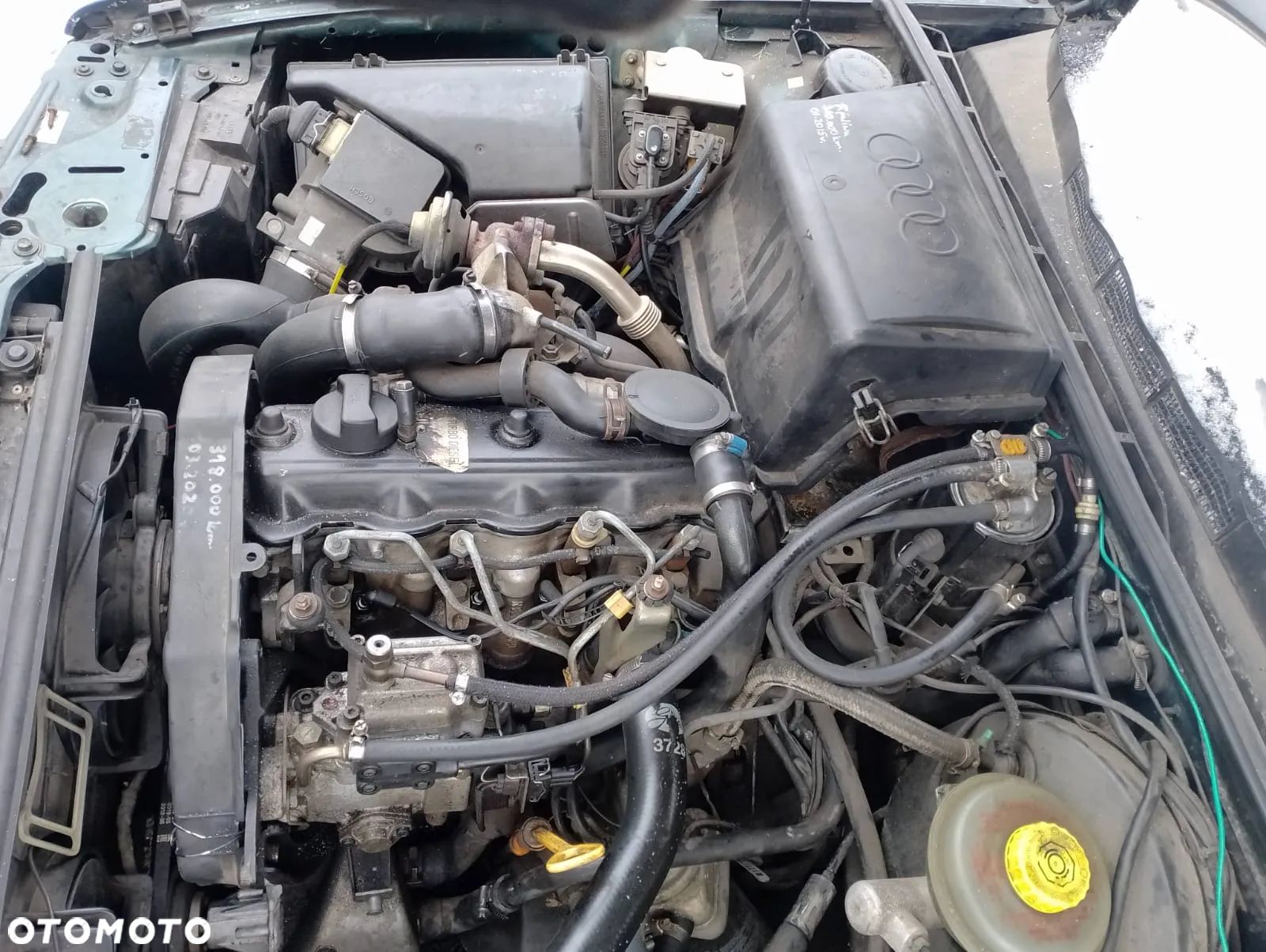 Silnik 1.9 TD Audi 80 kompletny Passat b4 golf3 - 1