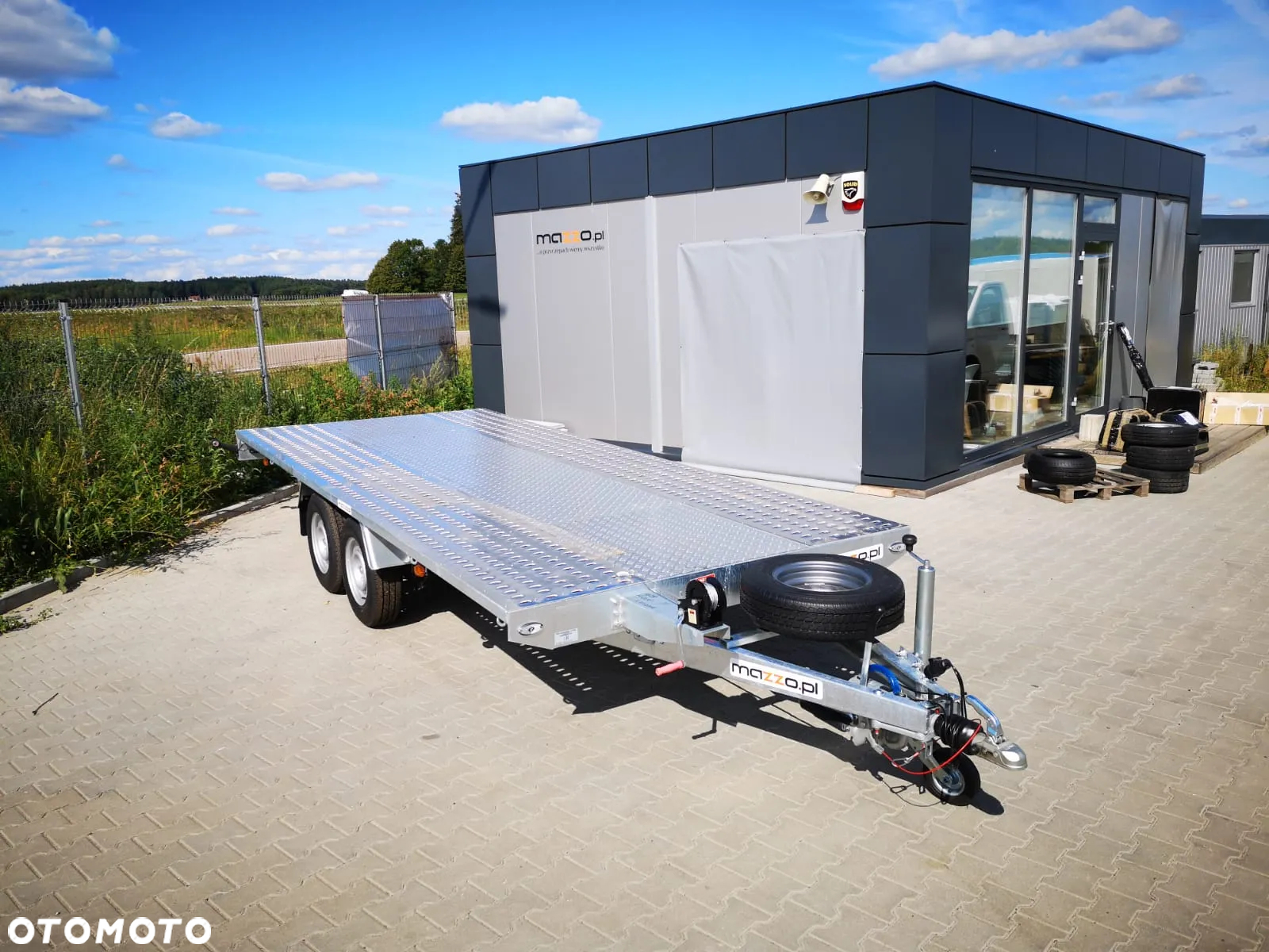 Niewiadów DOSTAWA Przyczepa Laweta MARS 500x210cm PLATFORMA idealna do przewozu aut, AMORTYZATORY, NAJAZDY, ZAPAS! - 17