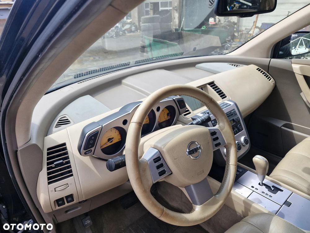 Nissan Murano Z50 maska zderzak drzwi szyby lusterko fotele skóra - 6