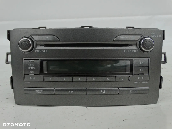 RADIO TOYOTA AURIS I E15 86120-02520 F-VAT