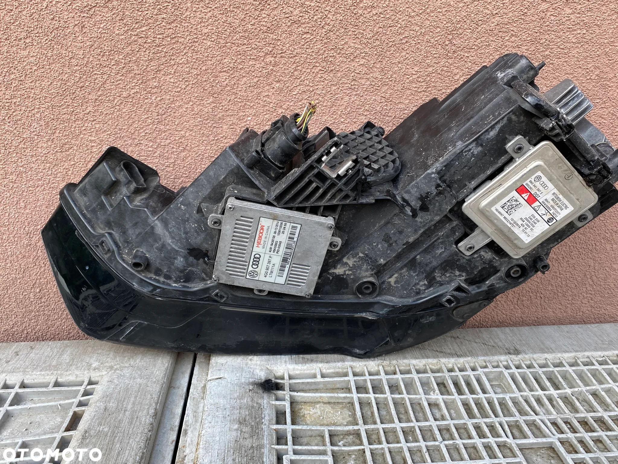 lampa audi a1 8X lift bi xenon led prawa eu kompletna - 5