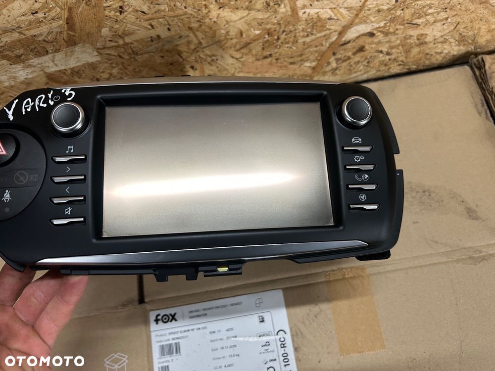 Toyota Yaris III radio ekran wyświetlacz 86140-0D320 - 4