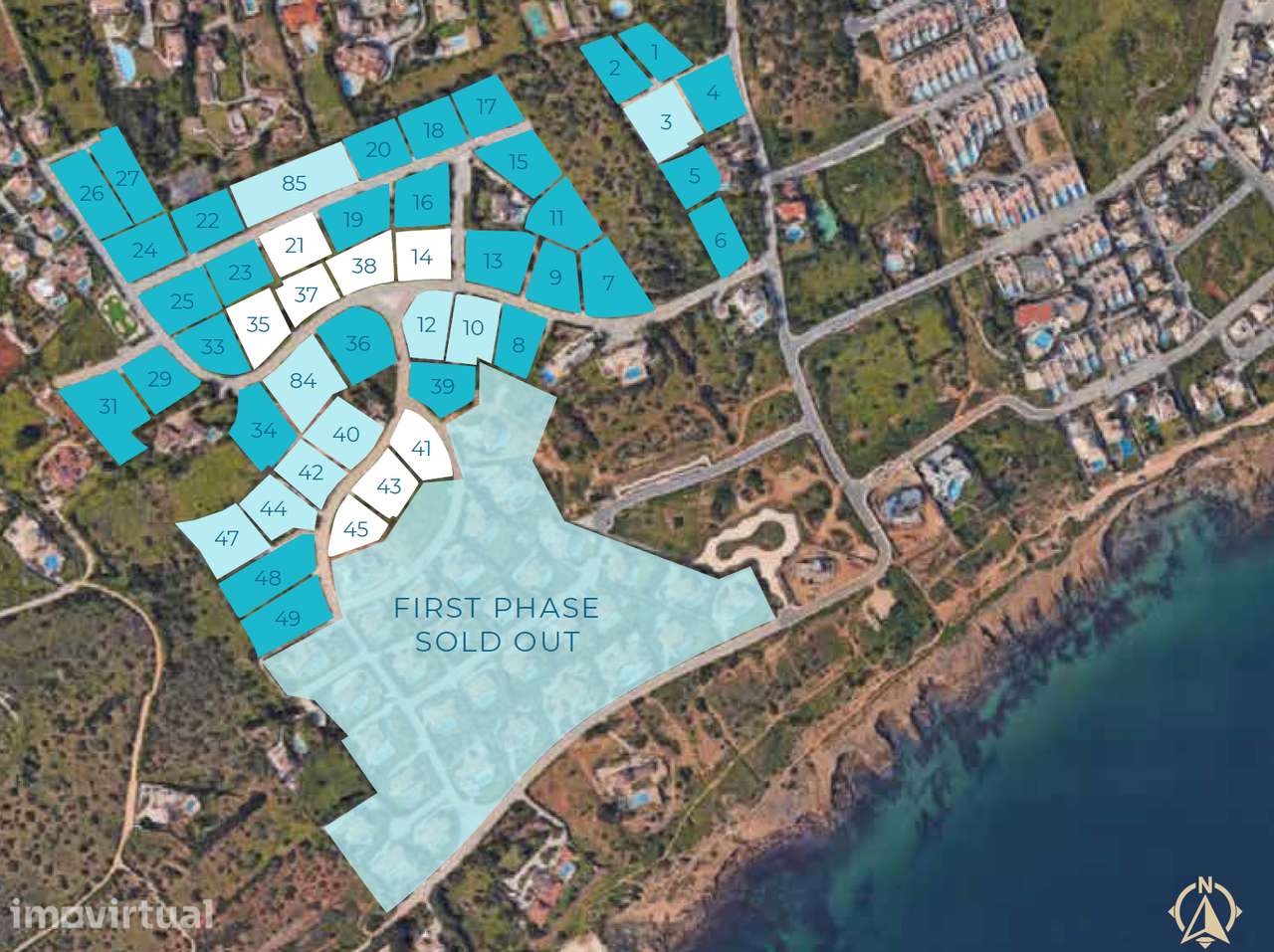 Terrenos Personalizados para Construção com Vista para o Oceano à Vend - Grande imagem: 5/12