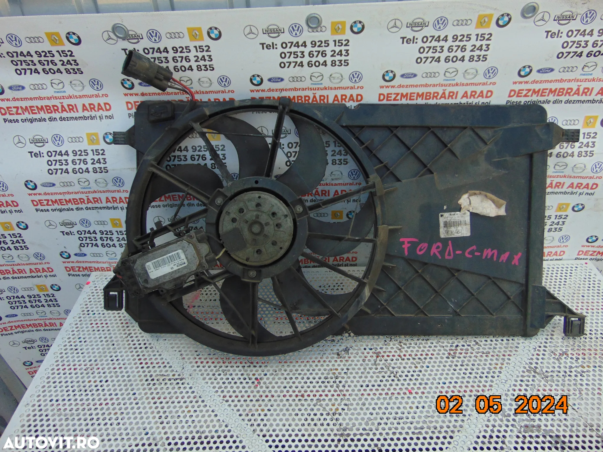 Ventilator racire Ford Focus C Max 1.8 2003-2010 ventilator racire motor c max 1,8 - 2