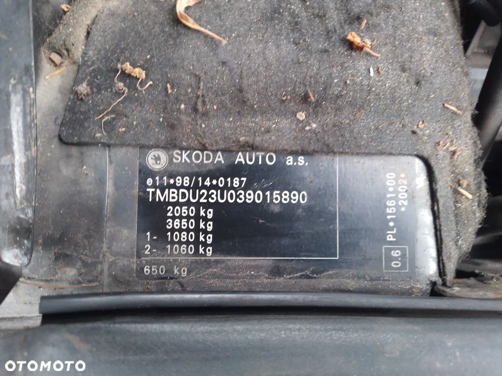 SKODA SUPERB  01-06 1.9 TDI   ROZRUSZNIK - 35