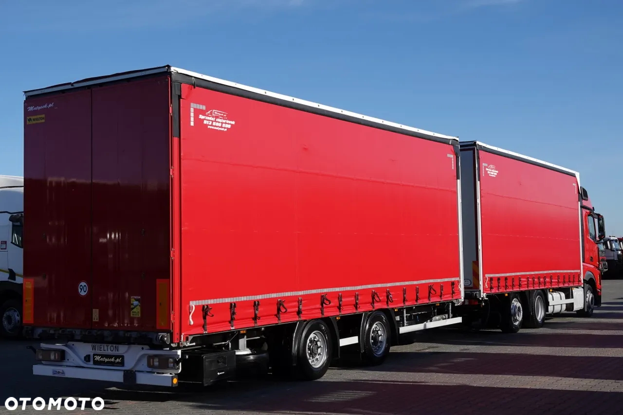 Mercedes-Benz ACTROS 2548 / ZESTAW TANDEM 120 M3 / PRZEJAZDOWY / KLIMA POSTOJOWA / BIG SPACE / PO ZŁOTYM KONTRAKCIE SERWISOWYM - 3