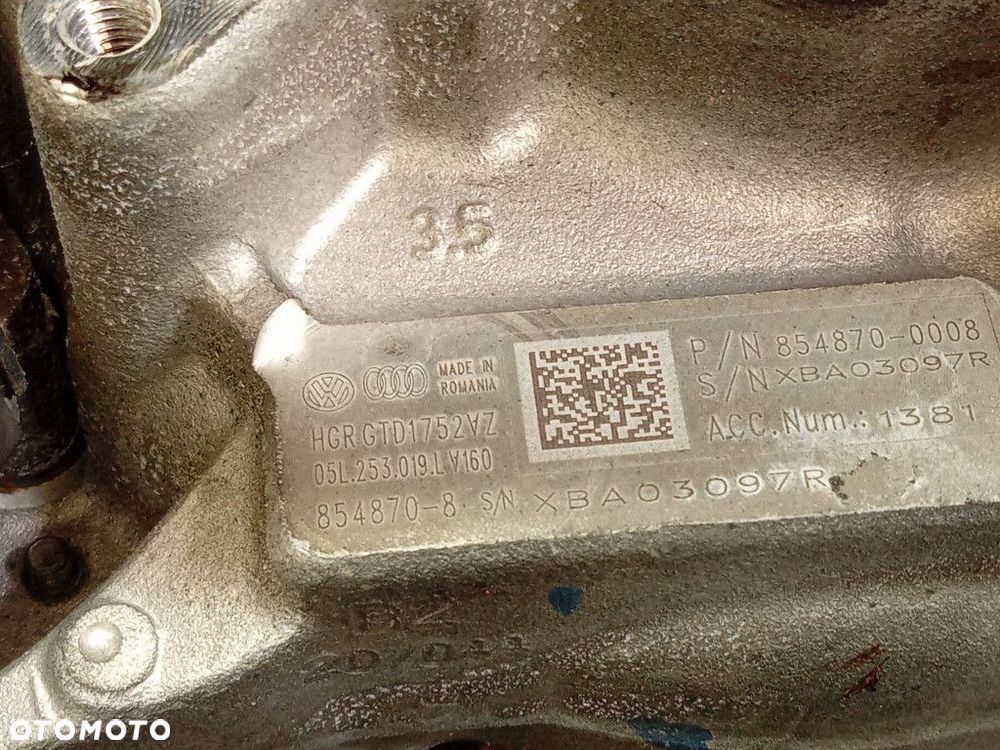 AUDI A6 C8 2.0 TDI 204KM TURBOSPRĘŻARKA 05L253019L - 10