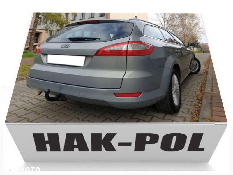 FORD MONDEO MK4 IV KOMBI SEDAN HAK HOLOWNICZY + MODUŁ + WIĄZKA + GNIAZDO 13PIN - 9