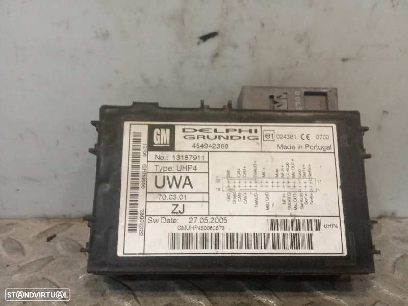 QUADRO ELÉTRICO OPEL ZAFIRA B 1.9 CDTI (M75) 120CV 1910CC - 1