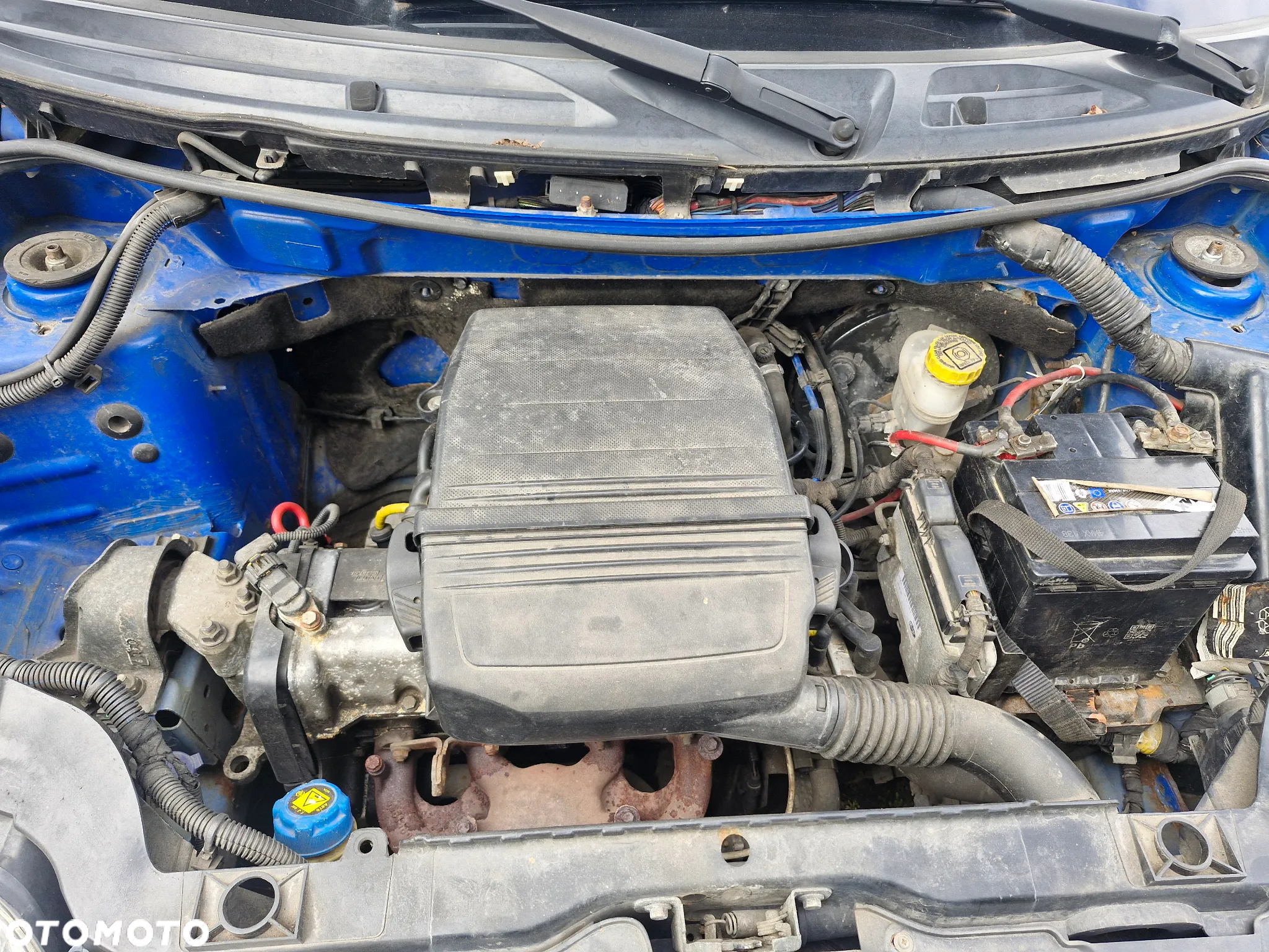 Fiat Panda II maska zderzak klapa szyba lampa drzwi 734/A pojazd na częsci - demontaż - 10
