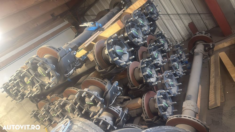 Axă SAF VALX NOI complet echipate compatibil BPW Waleo Gigant pentru semiremorcă - 5