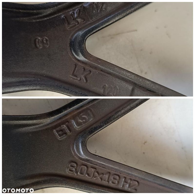 Alufelgi 5x120 / 5x112 18 Meisterwerk Bmw Vw Audi Skoda Seat 4szt (F9360) - 8