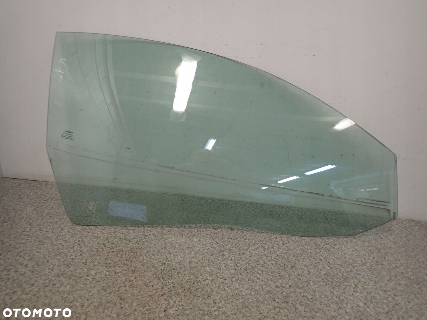 NISSAN MICRA K12 CC 02-10 SZYBA DRZWI PRAWA - 1