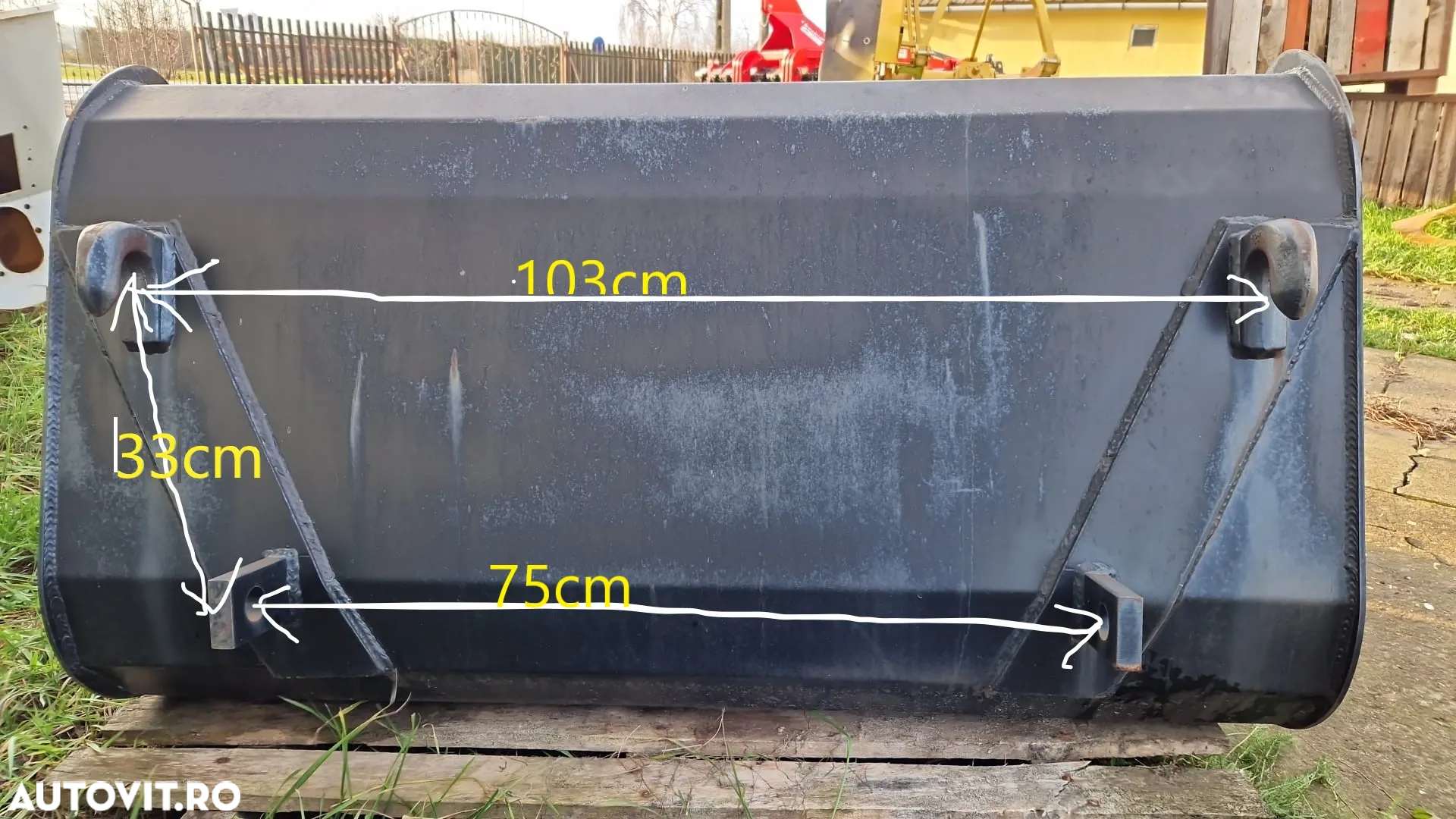 Rotor Transp palet cu/sau furca baloti - 2