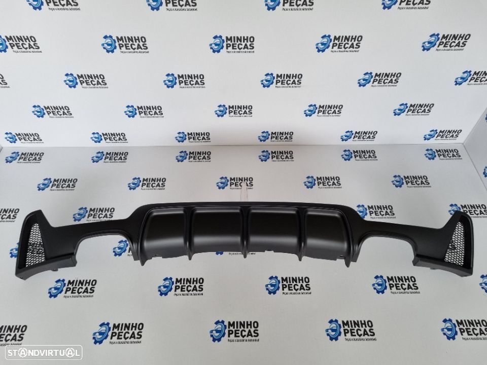 Difusor Traseiro BMW Série 4 F32|F33|F36 Dupla Saida M-Performance - 2