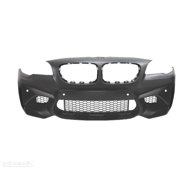 PÁRA-CHOQUES FRONTAL BMW F10 F11 10-13 LOOK M2C PDC - 1