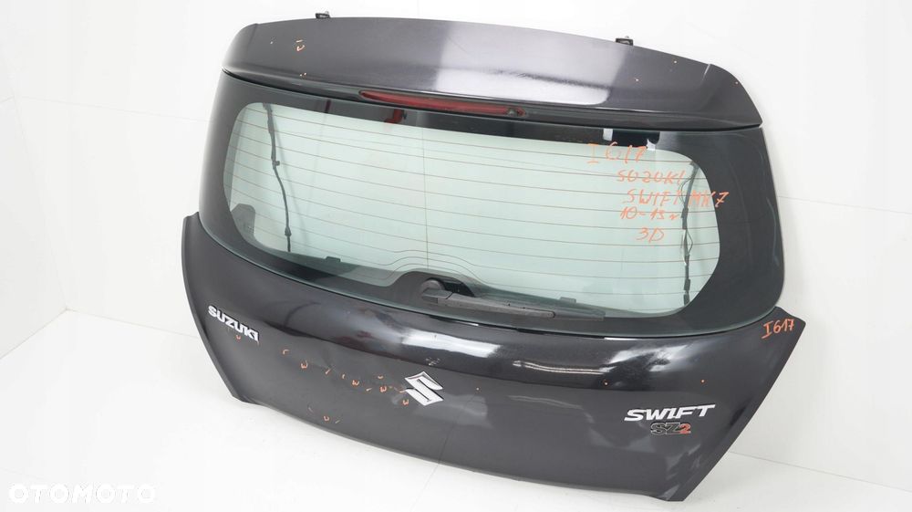 KLAPA BAGAŻNIKA TYŁ SUZUKI SWIFT MK7 10-13R 3D ZCE - 3