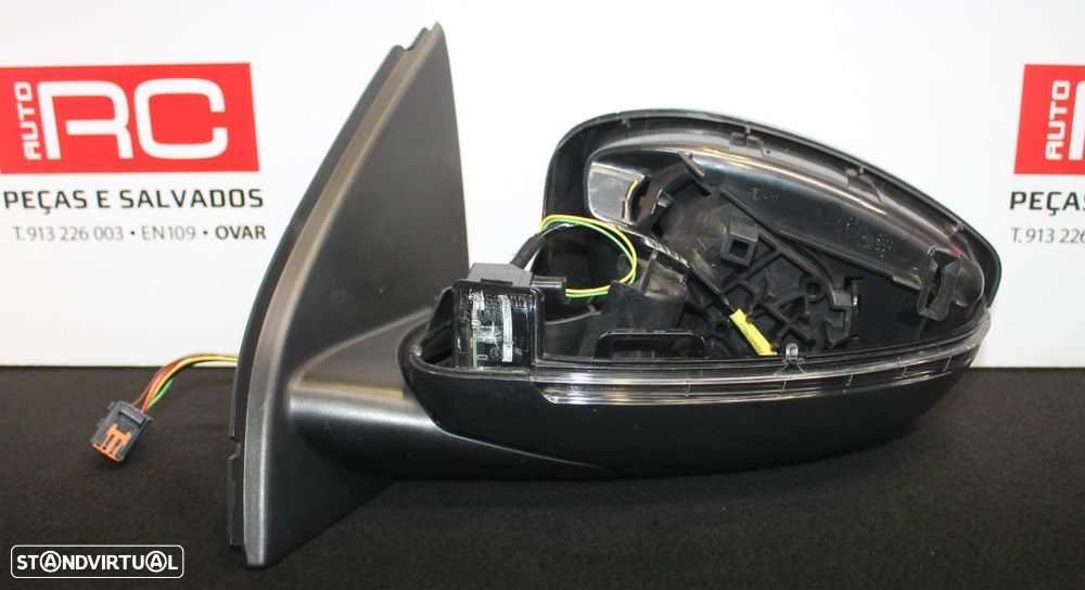 Espelho Retrovisor Esquerdo Peugeot 308 (REVESTIMENTO EXTERIOR DANIFICADO) - 3