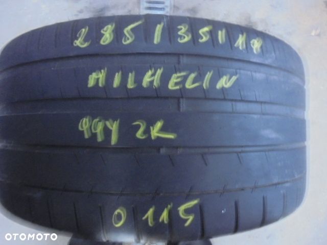 OPONA 285/35r19 Michelin Pilot Super Sport DOT:0115 6,5mm - 1