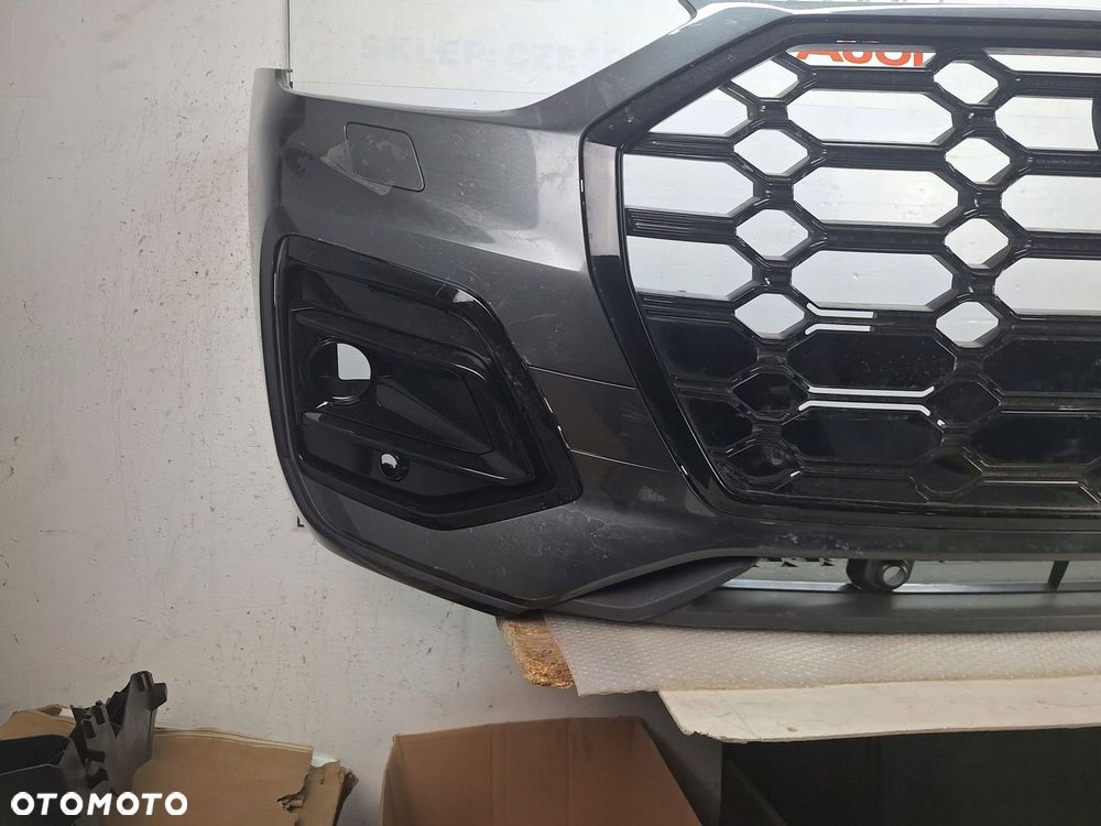 ZDERZAK AUDI SQ5 Q5 80A 80F 2020-2024 S-LINE LIFT BLACK EDITION ATRAPA - 3